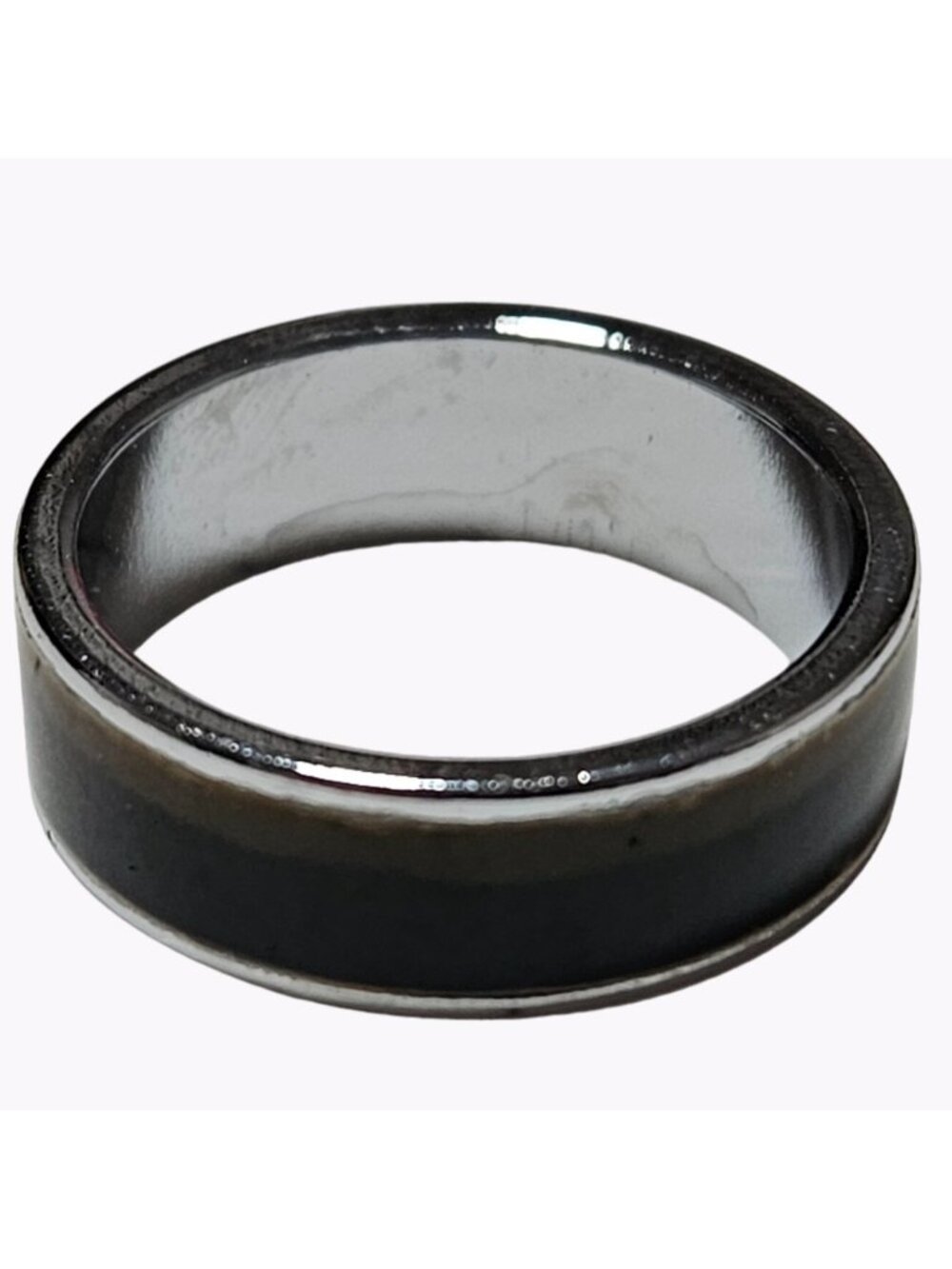 Silver Tone Tungsten Wedding Band Ring Engagement Promise Fashion Jewelry Men